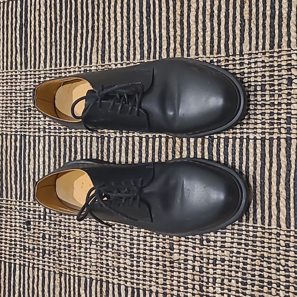 DR. MARTENS PARADE BLACK OXFORD SHOES